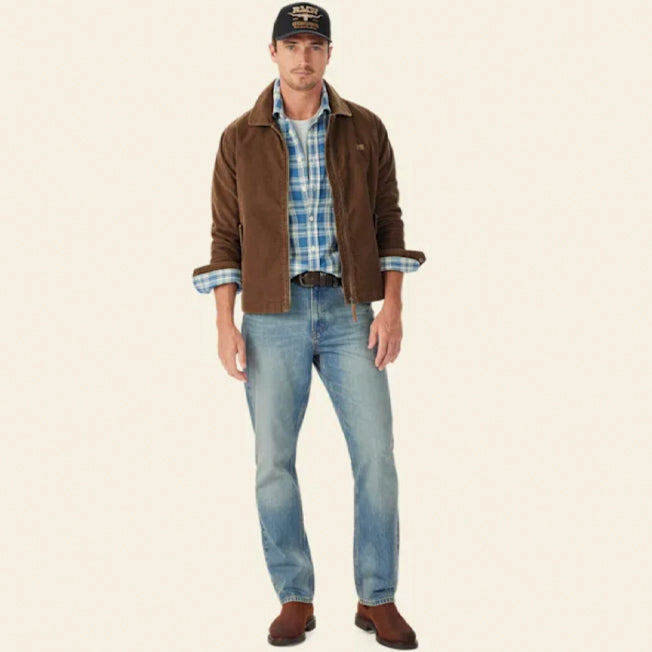 R.M. Williams Munro Cord Harrington Jacket