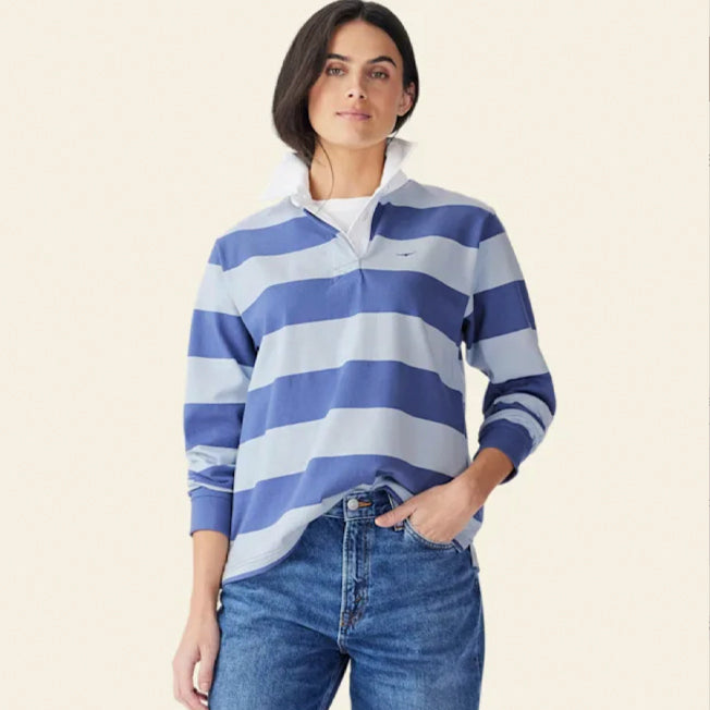 R.M. Williams Narran Stripe Ladies Rugby