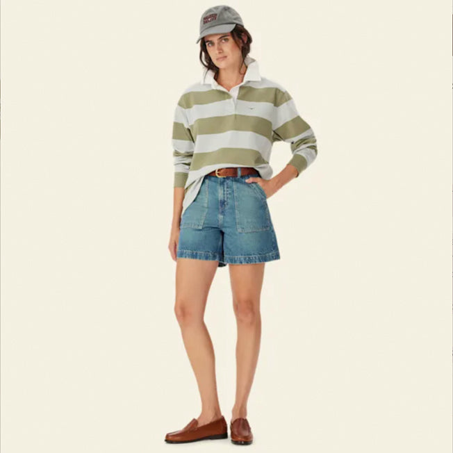 R.M. Williams Ladies Narran Stripe Rugby