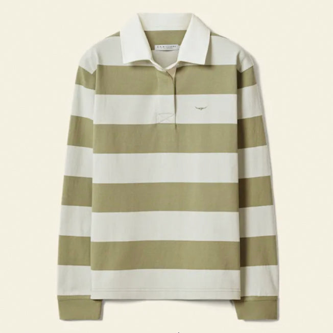 R.M. Williams Ladies Narran Stripe Rugby