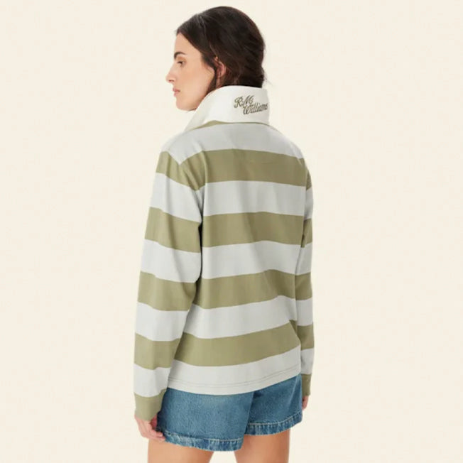 R.M. Williams Ladies Narran Stripe Rugby