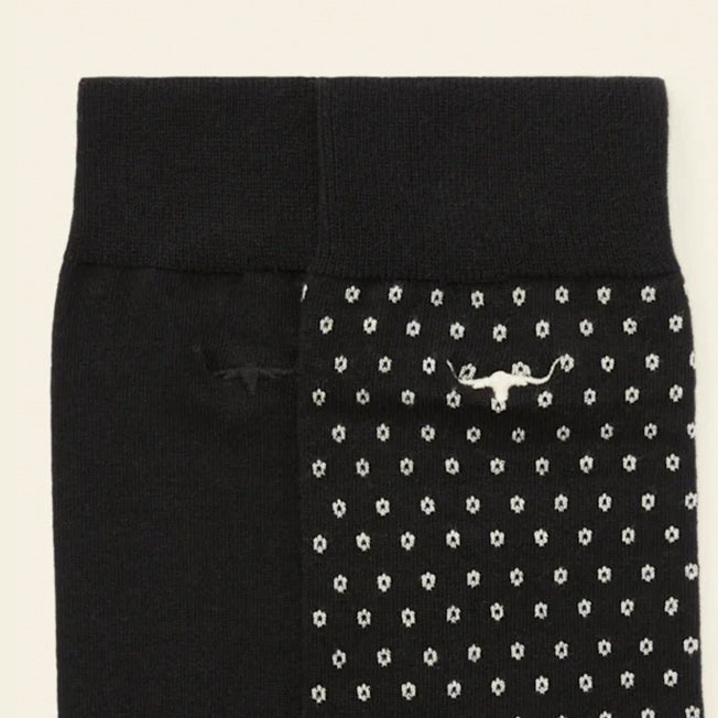 R.M. Williams Nelson Polka Dot Sock 2pk