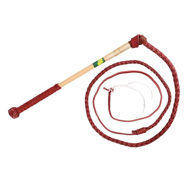 Nemeth Redhide Yard StockwWhip 4 Plait