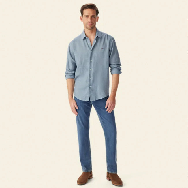 R.M. Williams Newman Linen LS Shirt