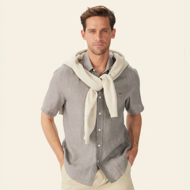 R.M. Williams Newman Linen SS Shirt