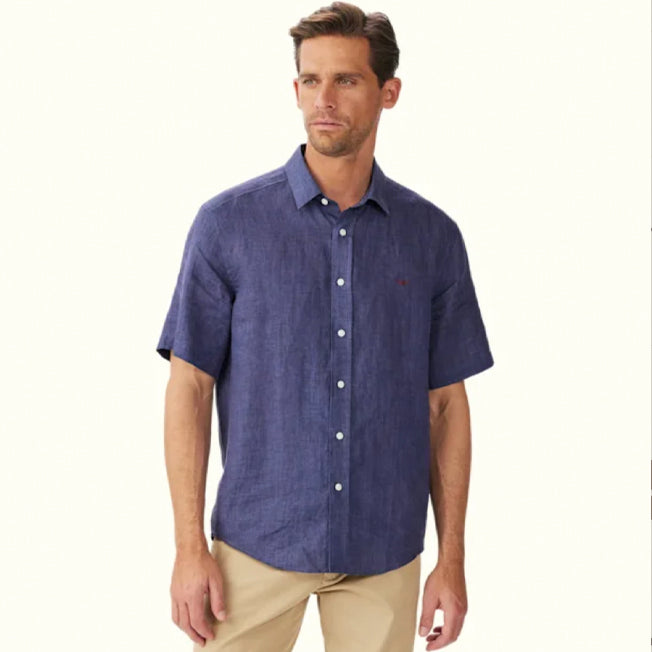 R.M. Williams Newman Linen SS Shirt