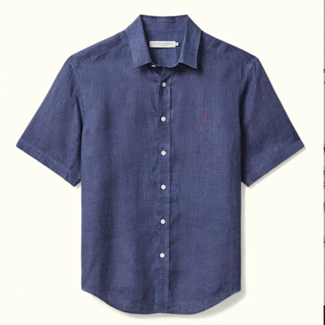 R.M. Williams Newman Linen SS Shirt