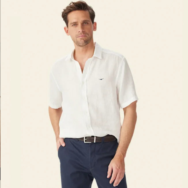 R.M. Williams Newman Linen SS Shirt