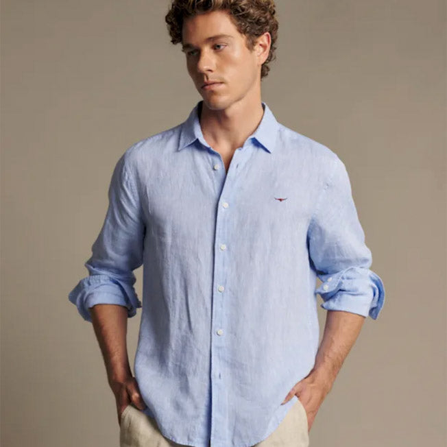 R.M. Williams Newman Linen LS Shirt