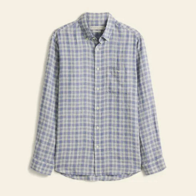 R.M. Williams Oberon Linen Check Shirt
