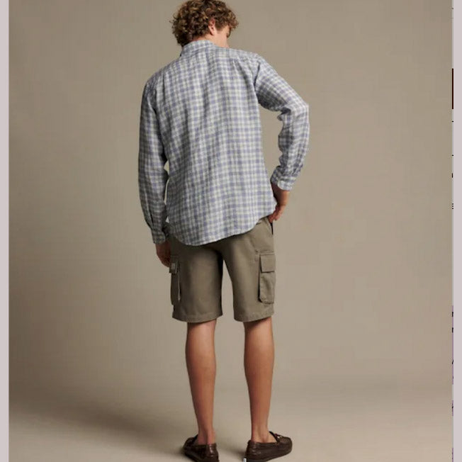 R.M. Williams Oberon Linen Check Shirt