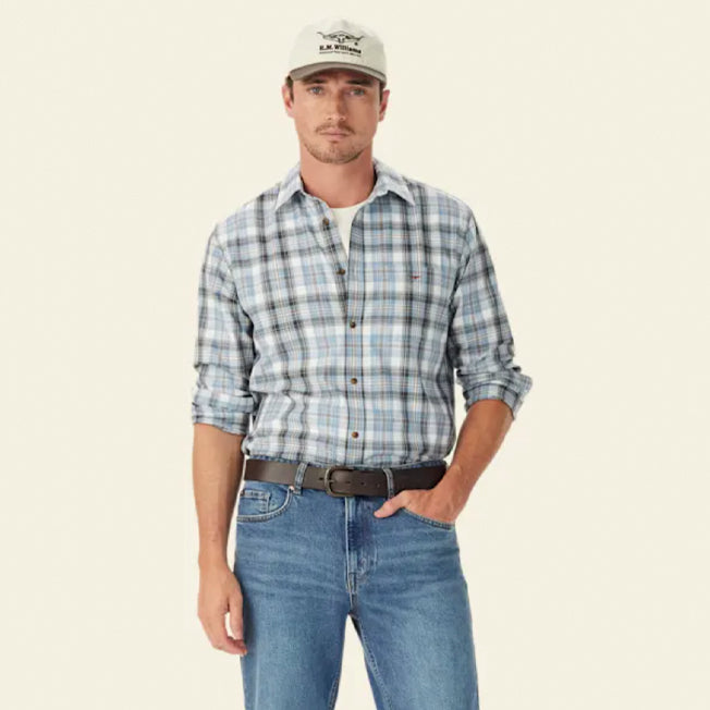 R.M. Williams Mens OConnell Check Shirt