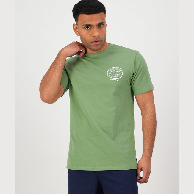 Swanndri Mens Old Ties Print Tee