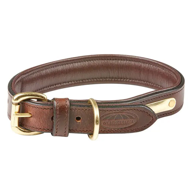 Weatherbeeta Padded Leather Dog Collar