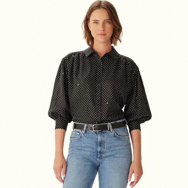 R.M.Williams Paris Printed Linen Shirt