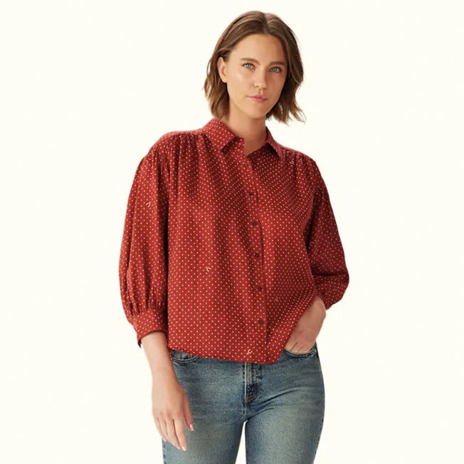 R.M.Williams Paris Printed Linen Shirt