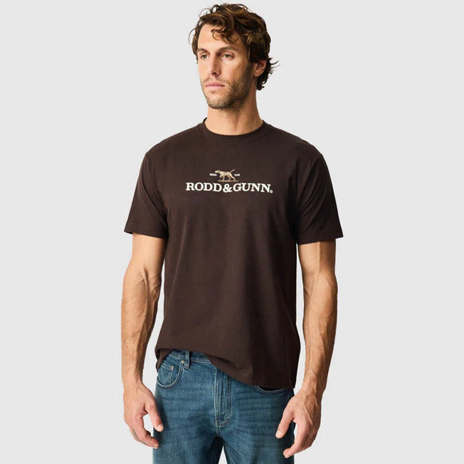 Rodd &amp; Gunn The Peaks Logo Tee