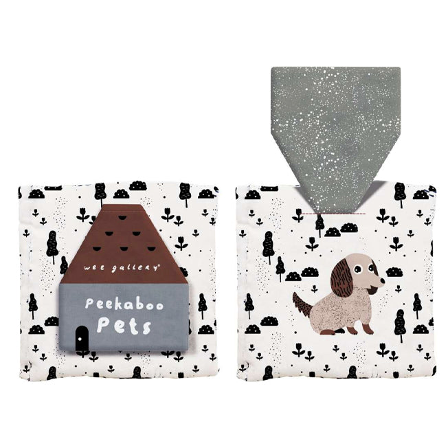 Wee Gallery Peekaboo Pets Cloth Book