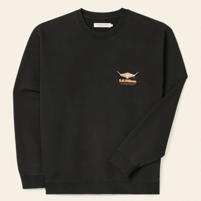 R.M. Williams Mens Percy Crew Sweatshirt