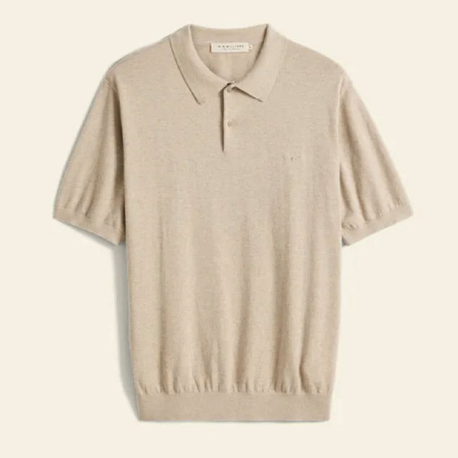 R.M. Williams Percy Cotton SS Knit Polo