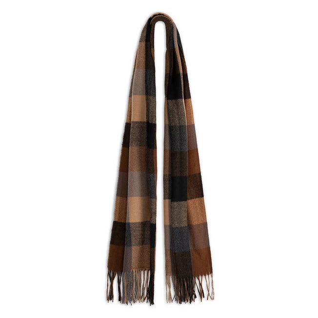 Avenel Piper Wide Check Scarf