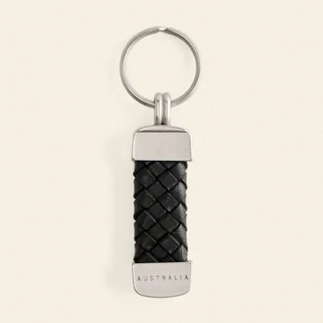 R.M. Williams Plaited Key Ring