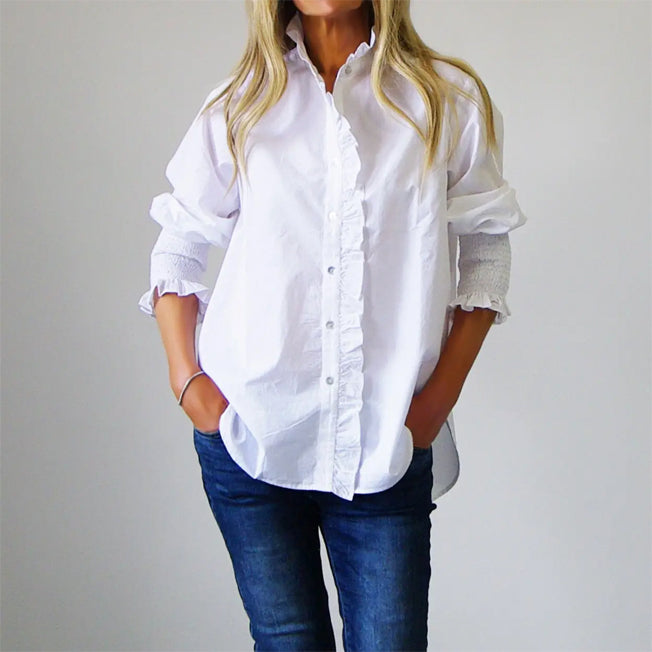 Whos Charlie Ladies Poppy LS Shirt