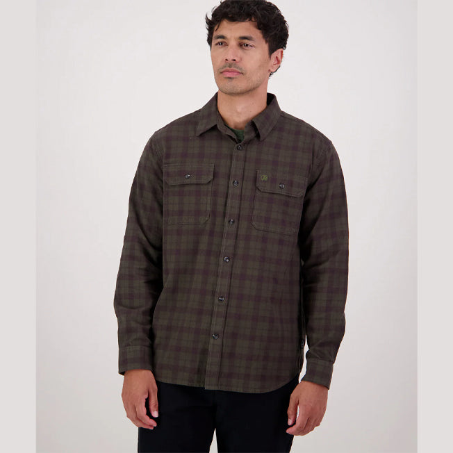Swanndri Mens Port Road LS Shirt