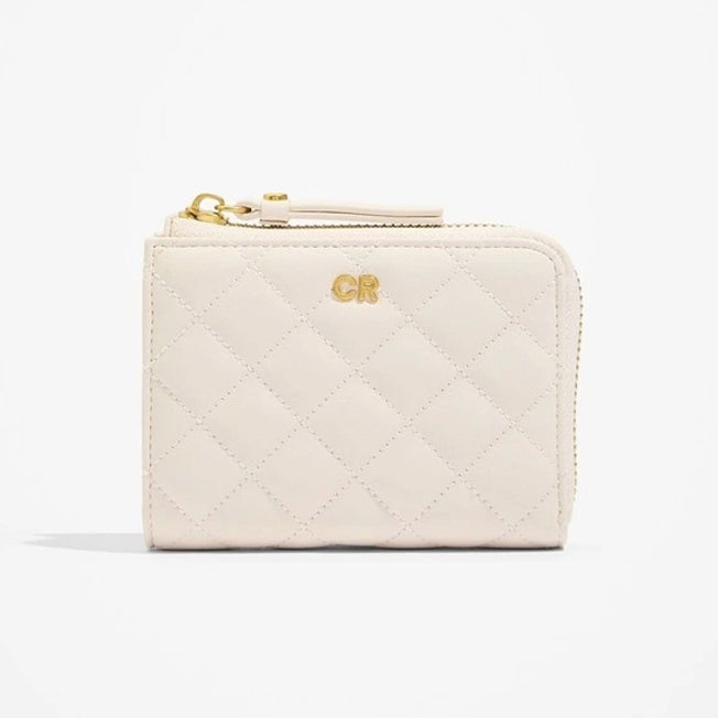 Country Road Quilted CR Zip Wallet