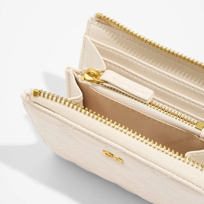 Country Road Quilted CR Zip Wallet