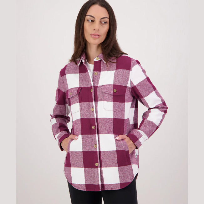Swanndri Ladies Rapaki LS Shacket