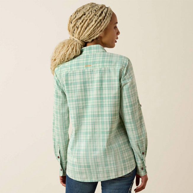 Ariat Womens Rebar Made Tough Durastretch LS Shirt