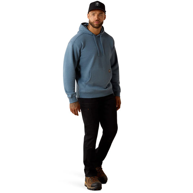 Ariat Mens Rebar Lightweight Logo Hoodie