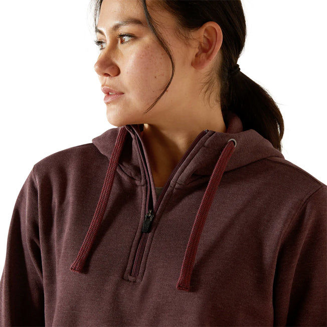 Ariat Ladies Rebar Skill Set 1/2 Zip Hoodie