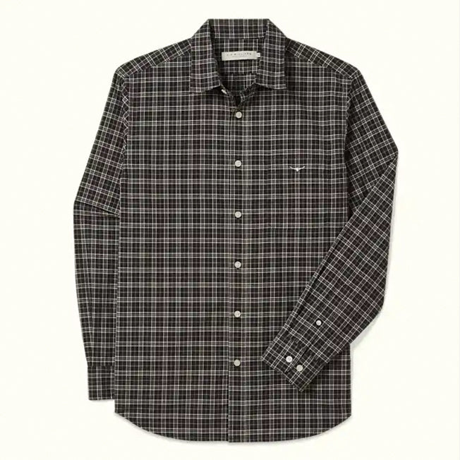 R.M. Williams Regular Poplin Check Shirt