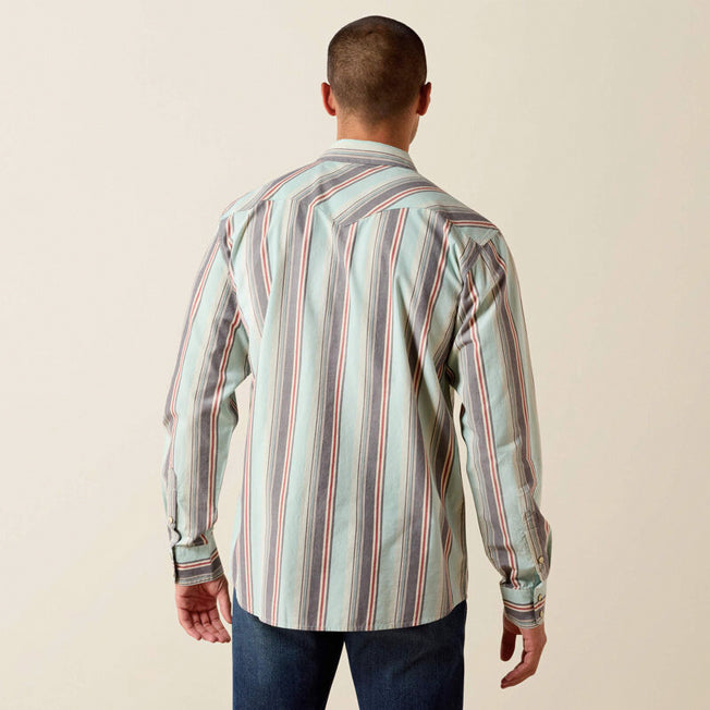 Ariat Mens Retro Hesperus Fitted Snap LS Shirt