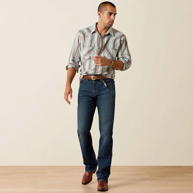 Ariat Mens Retro Hesperus Fitted Snap LS Shirt