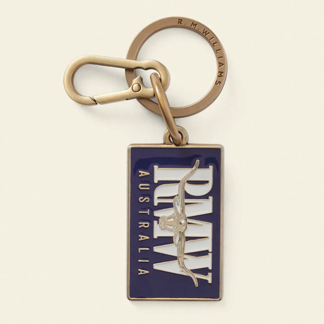 R.M. Williams Heritage Logo Enamel Keyring