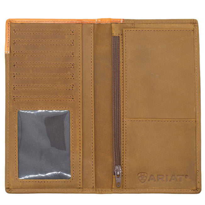 Ariat Two Tone Hair On Rodeo Wallet