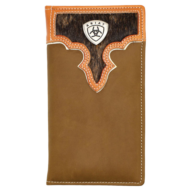 Ariat Two Tone Hair On Rodeo Wallet