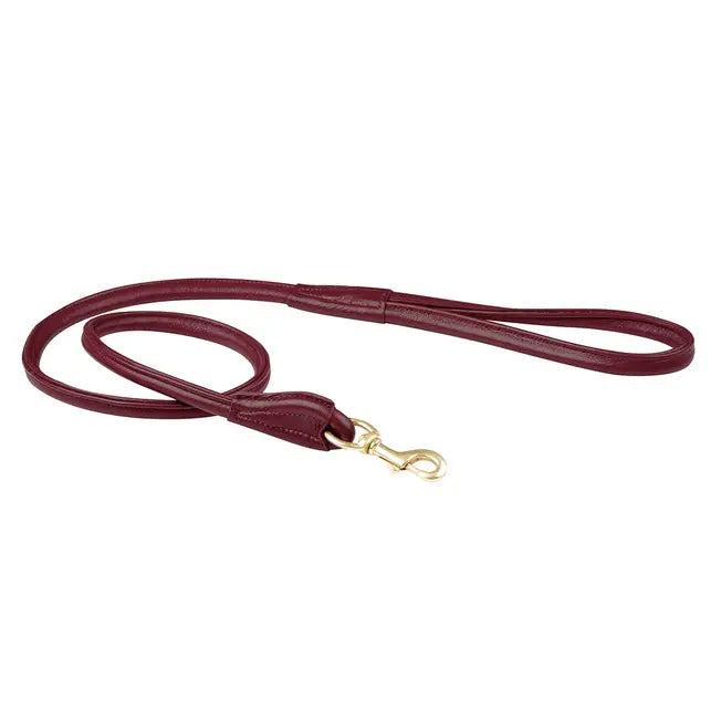 Weatherbeeta Rolled Leather Dog Lead
