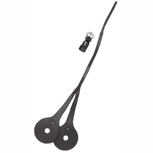 Zilco Rubber Bit Cheekers Set w/Buckle Attachment