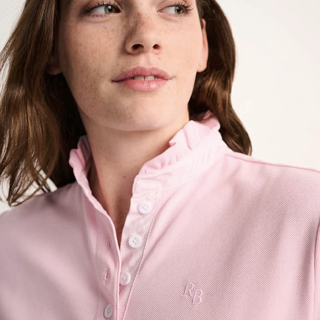 RB Sellars Ladies Ruffle Polo