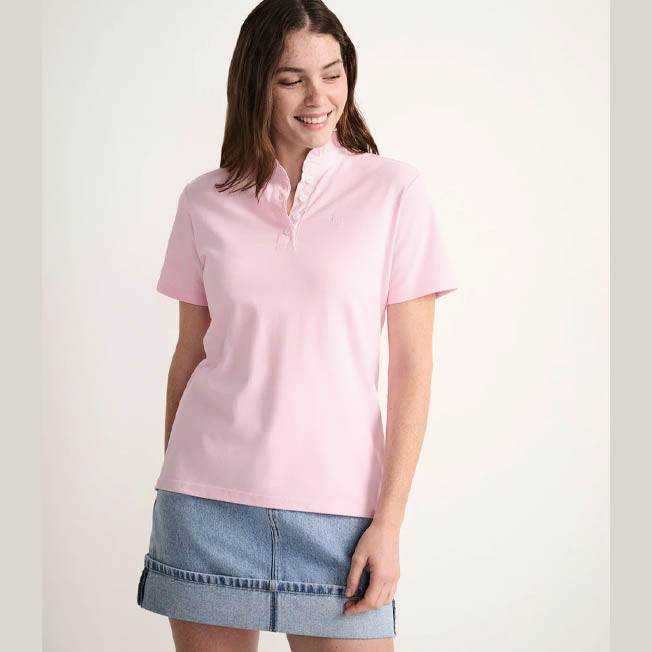 RB Sellars Ladies Ruffle Polo