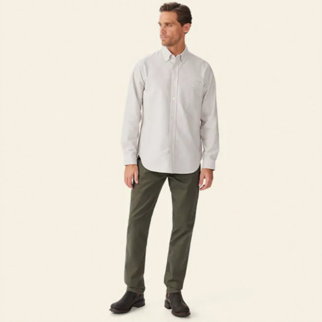 R.M. Williams Rushworth Regular Oxford LS Shirt