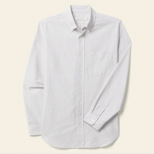 R.M. Williams Rushworth Regular Oxford LS Shirt
