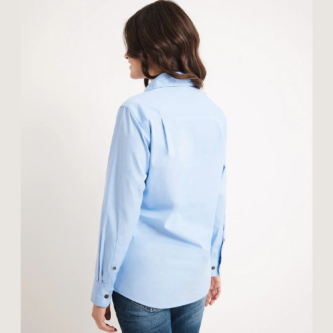 RB Sellars Ladies Sandy 1/2 Button Lightweight LS Workshirt
