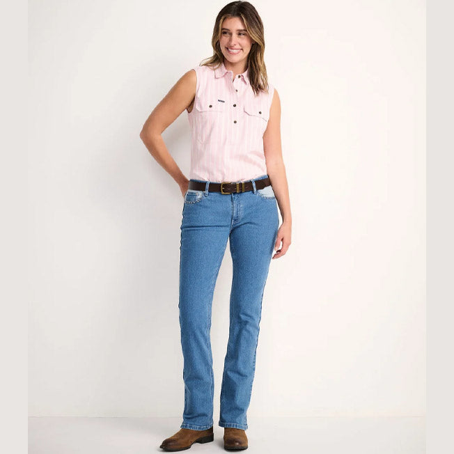 RB Sellars Ladies LE Sleeveless Sandy Shirt