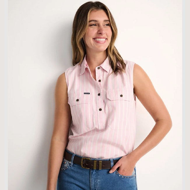 RB Sellars Ladies LE Sleeveless Sandy Shirt