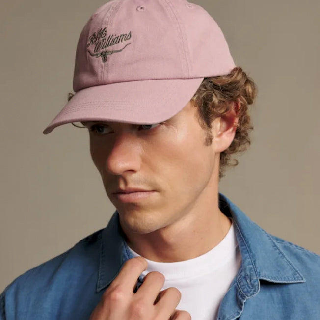 R.M. Williams Script Longhorn Cap